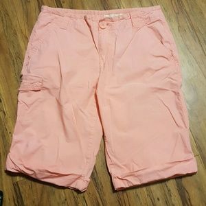DKNY Pink Burmuda shorts size 6